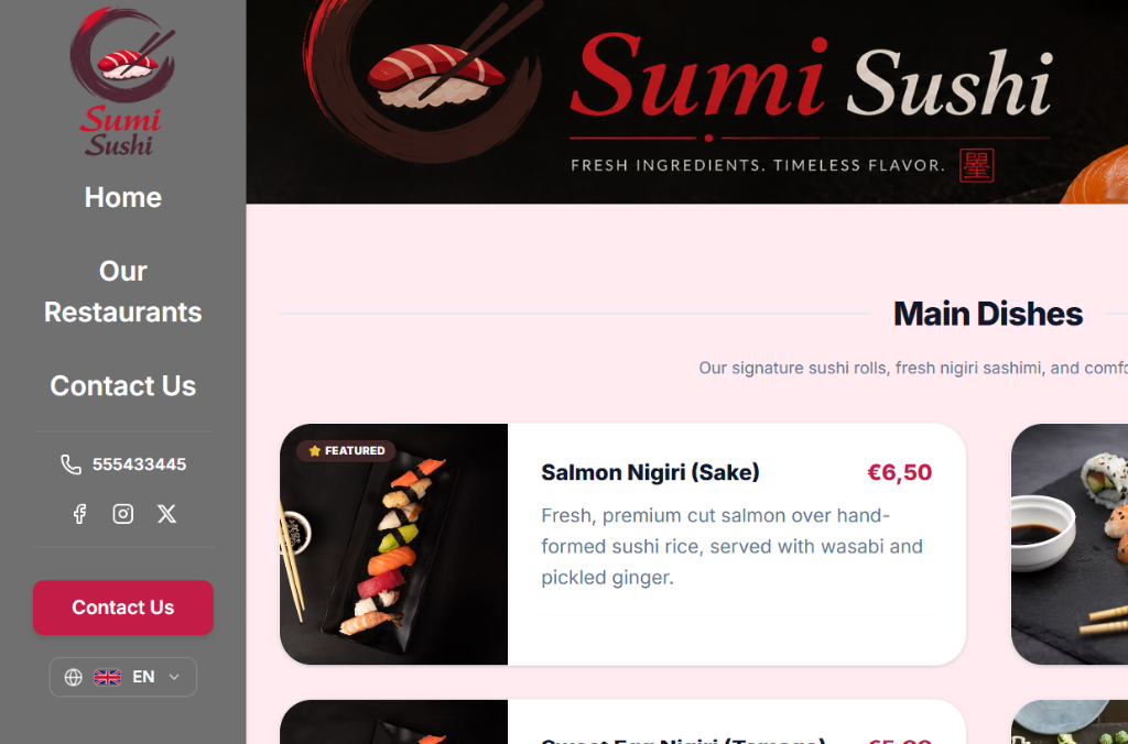 Saboraa Vertical Sidebar Header Preview