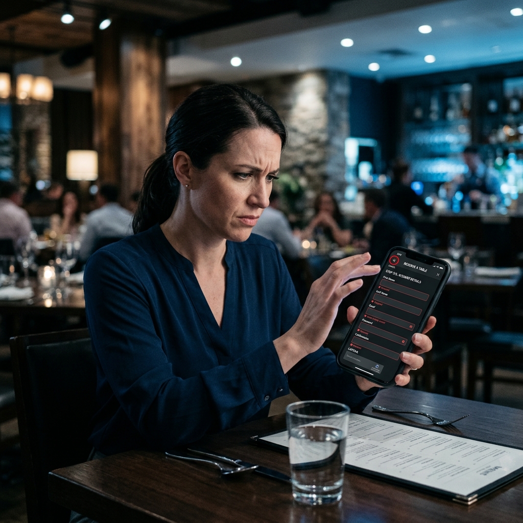 Why Customers Abandon Online Reservations