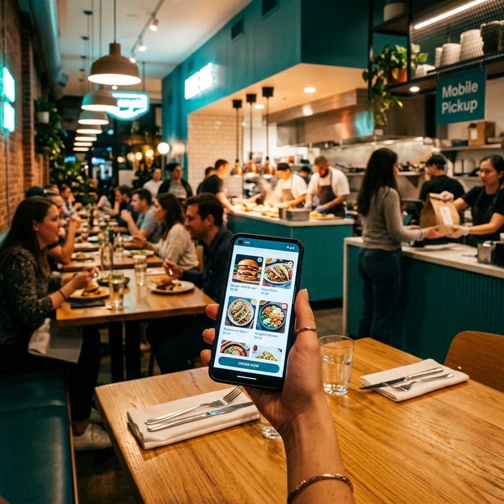 The Impact of Mobile Ordering on Restaurants