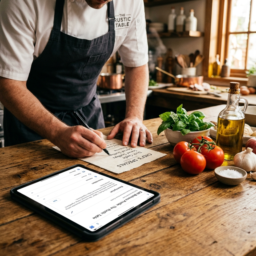 How to Write the Perfect Restaurant Description for Google