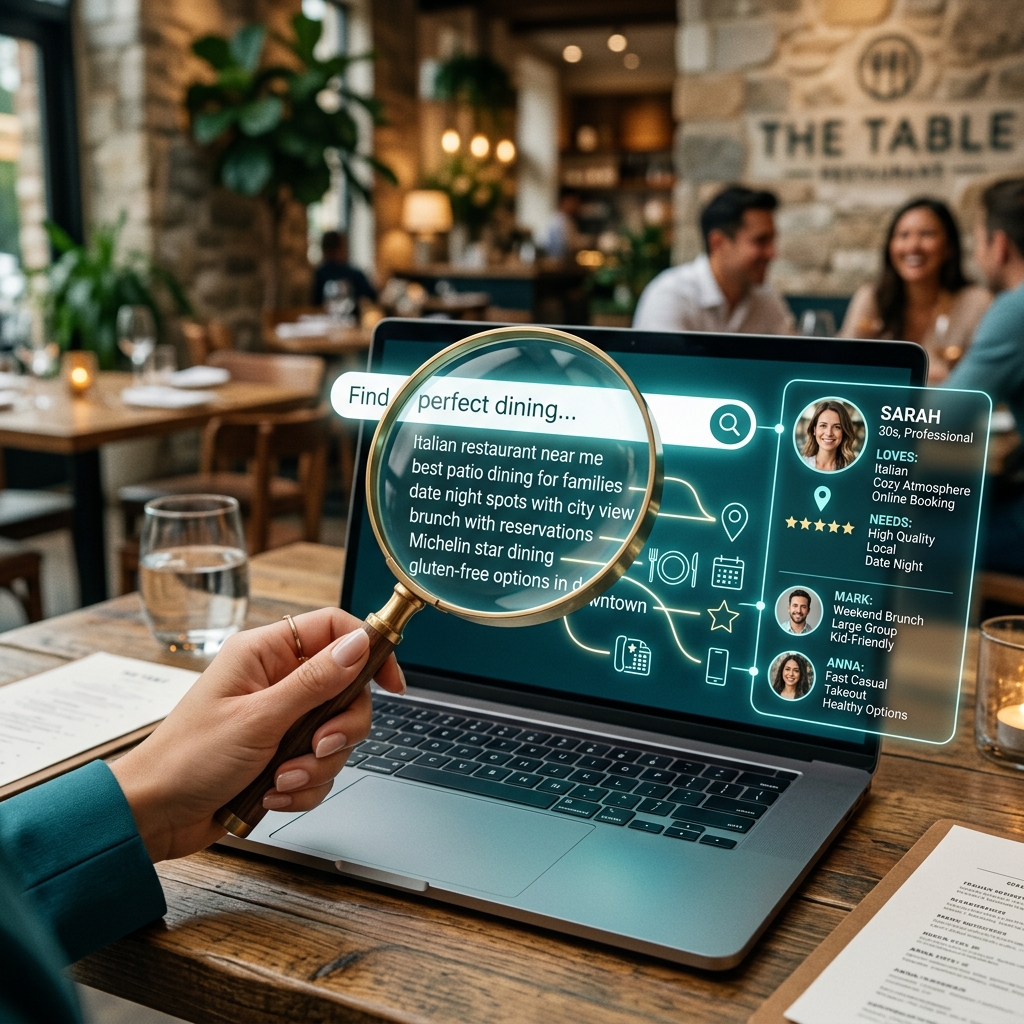Understanding Search Intent for Restaurant Customers